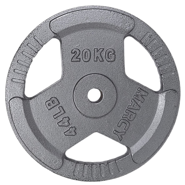 Disco 20 Kg de Fierro Para Barra Olímpica - Mancuernas