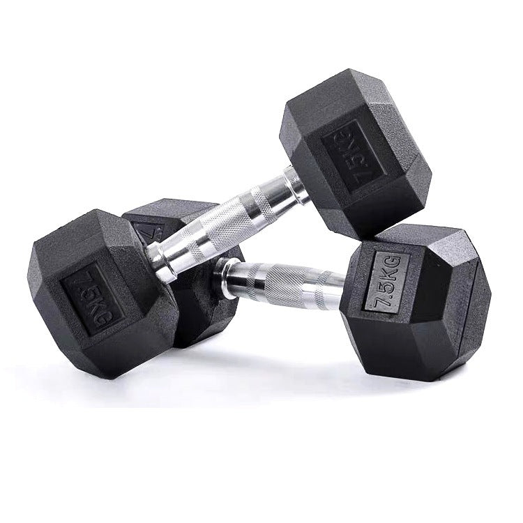 Mancuerna Hexagonal 7.5 Kg (Par)