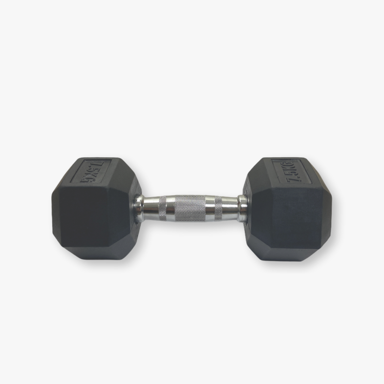 Mancuerna Hexagonal 7.5 Kg (Par)