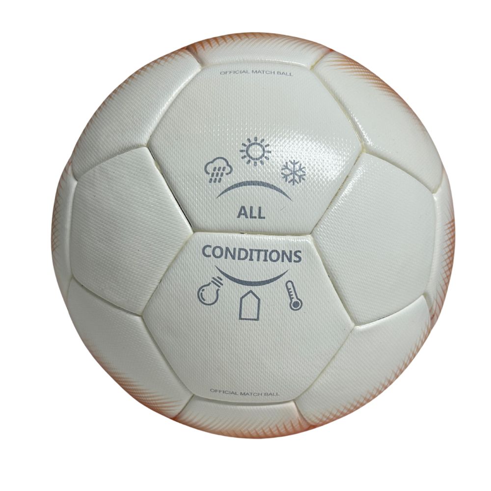 Balón de Futbol SHOKE, Modelo Orange Surround, Tamaño Oficial N° 5, Termoselladas.