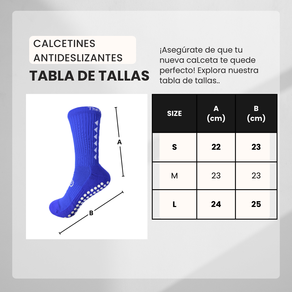 Calcetines Antideslizante de Futbol Corto