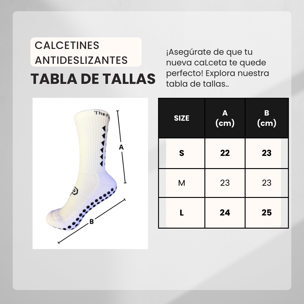 Calcetines Antideslizante de Futbol Corto