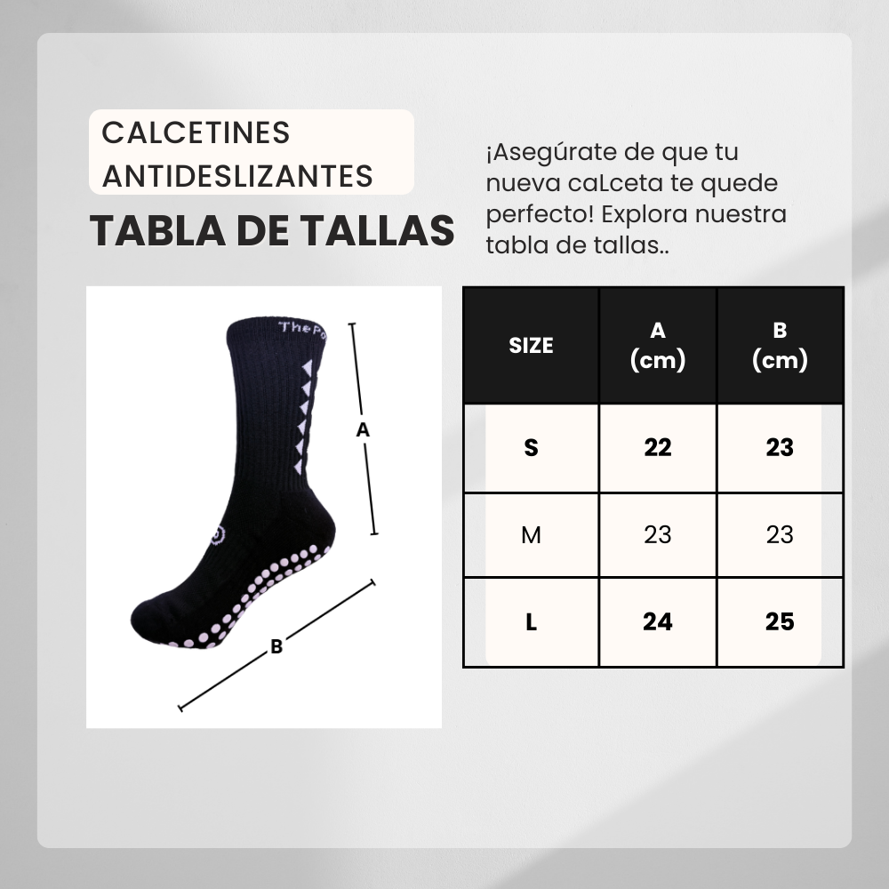 Calcetines Antideslizante de Futbol Corto