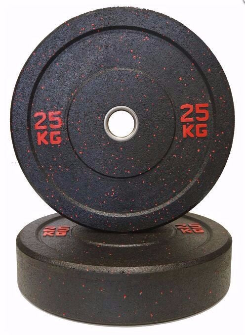 Disco Olimpico Hi-Temp Bumper con Revestimiento de caucho 25 Kg