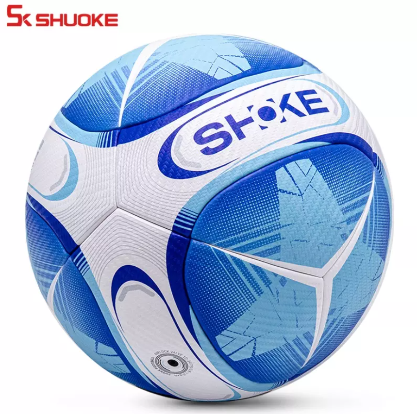 Shoke Balón de Futbol SHOKE N° 5, Modelo Blue New Blood, Termosellado. – The ...