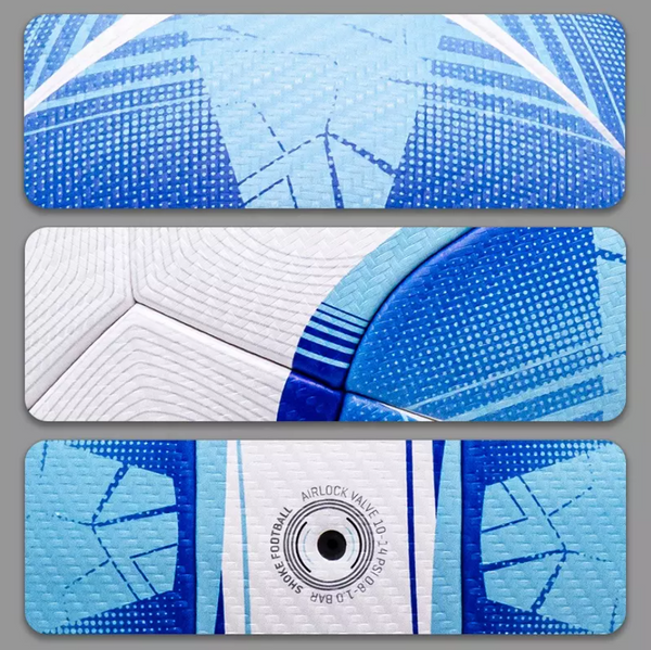 Balón de Futbol SHOKE N° 5, Modelo Blue New Blood, Termosellado. – The ...